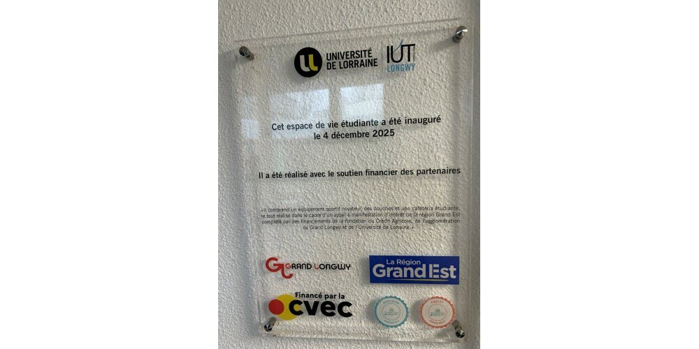 La salle de sport a coûté 180 000 €, moitié à charge de l'IUT.