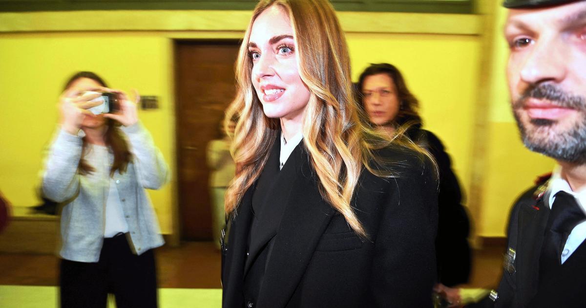 Chiara Ferragni sur un événement médiatique