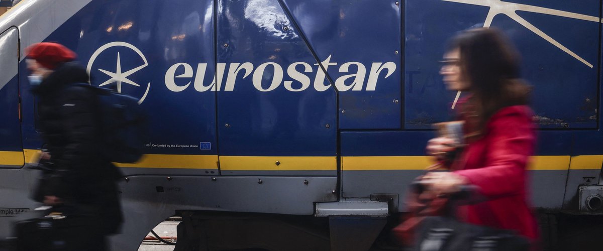 Passagers attendant le trafic Eurostar perturbé