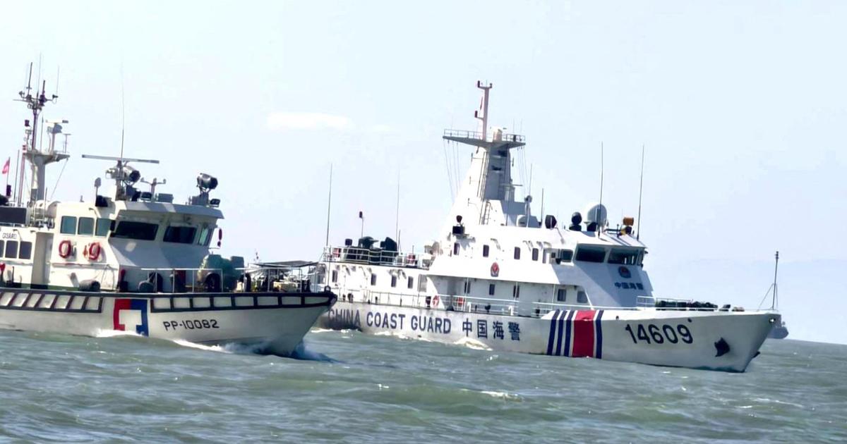 Navires chinois autour de Taïwan lors des manœuvres