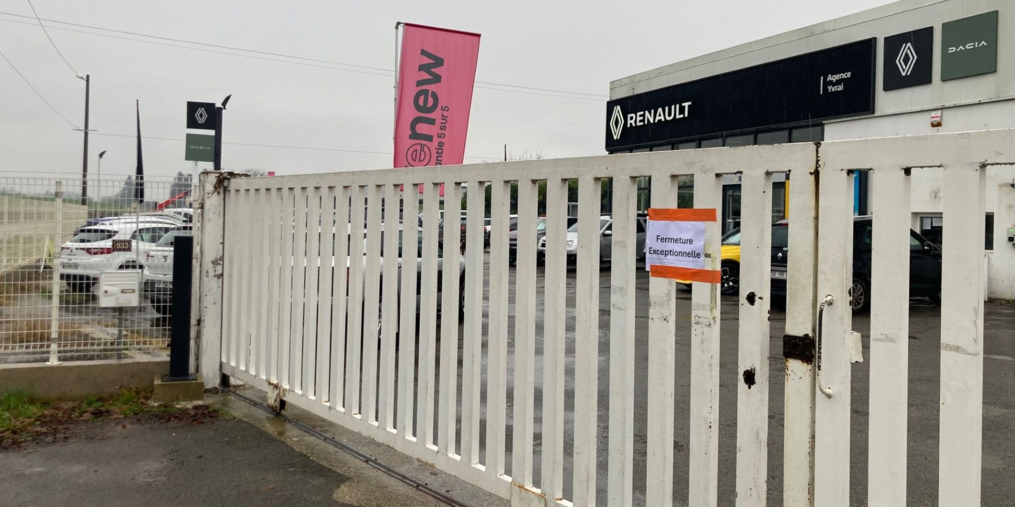 Garage en Isère après les faits à Romagnieu