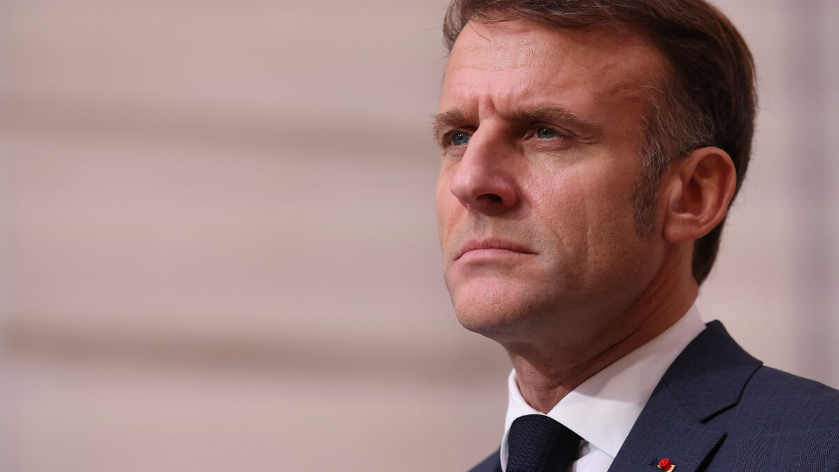 Emmanuel Macron s’exprimant sur l’affaire Gleizes