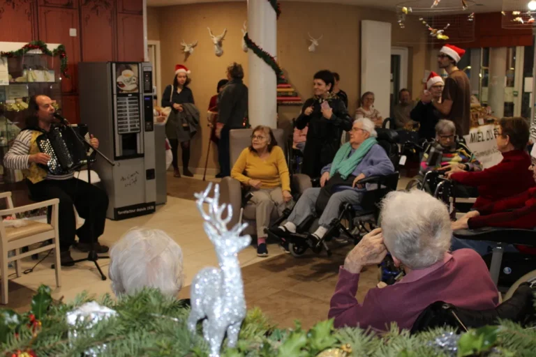 Marché de Noël à l’Ehpad Boisbelle: convivialité et solidarité