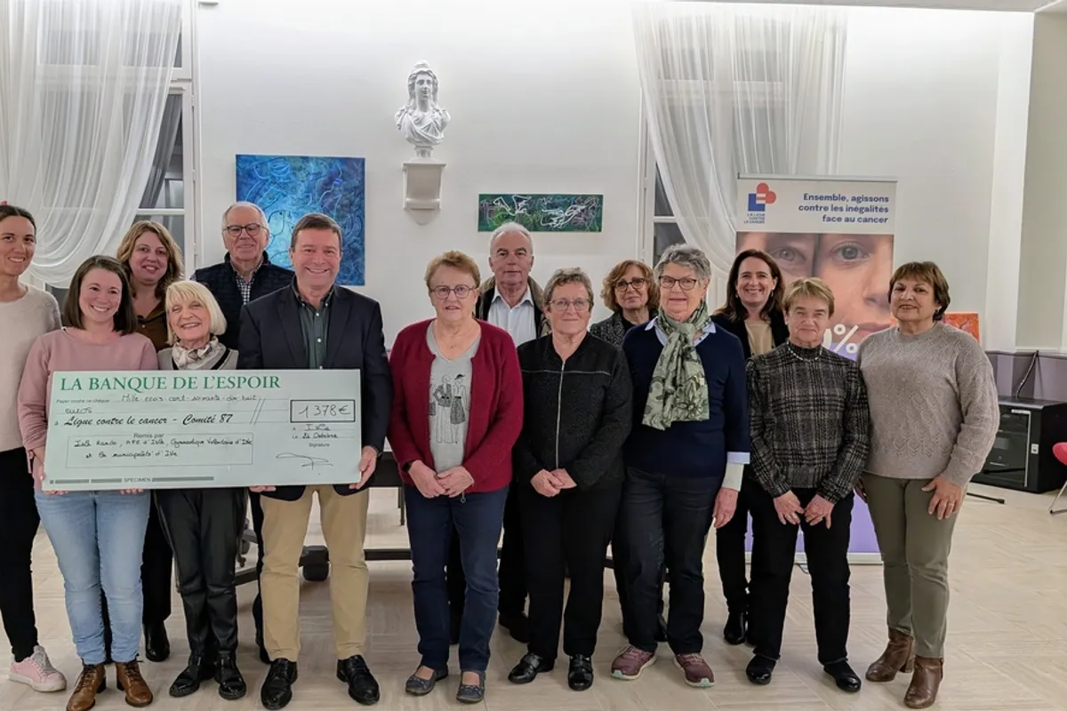 Manifestation sportive et solidaire à Isle