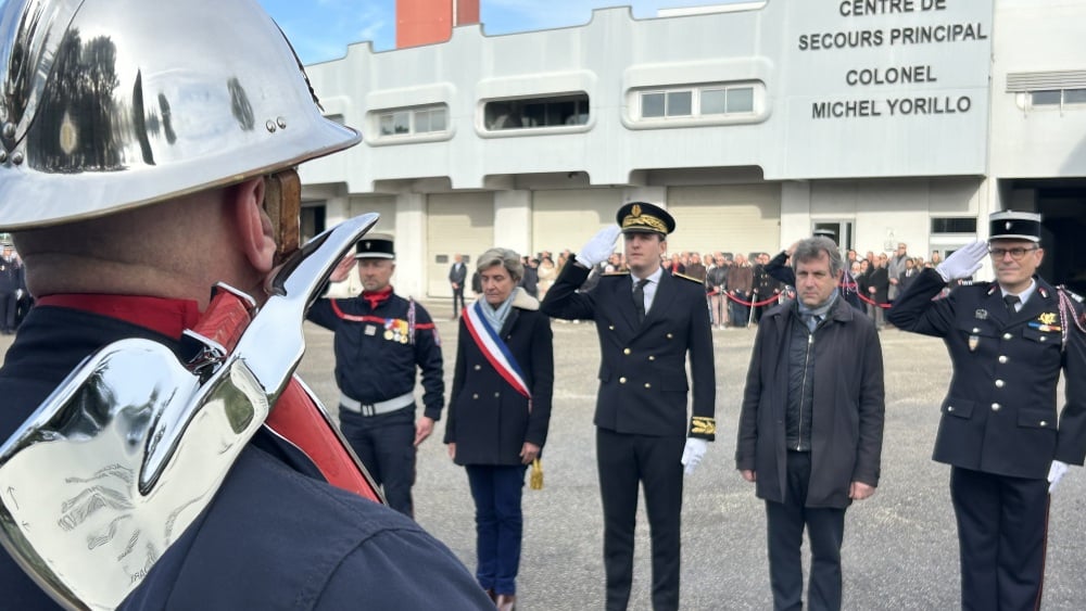 Cérémonie de Sainte-Barbe à Avignon en 2025
