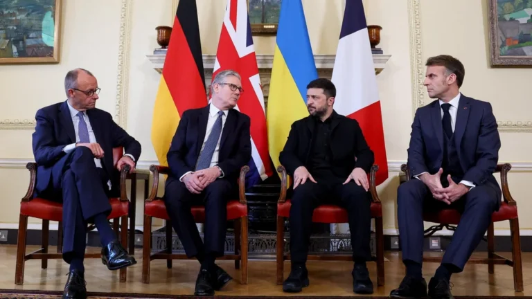 Soutien européen à Zelensky face à la guerre en Ukraine