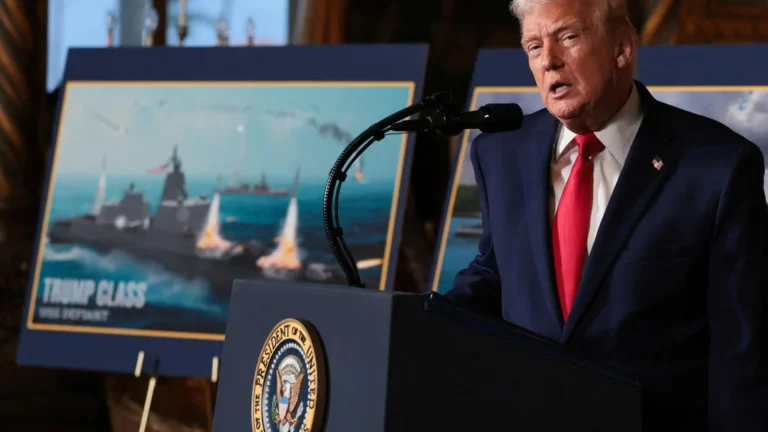 Trump annonce une nouvelle classe Trump Defiant