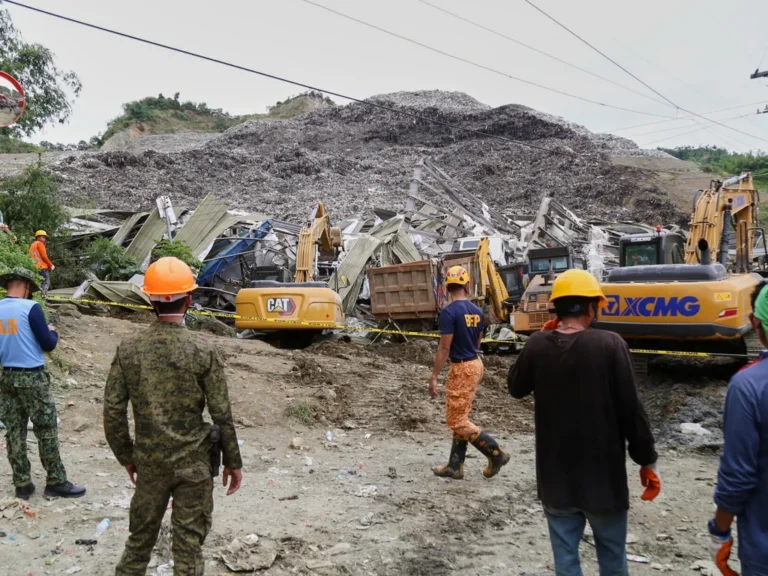 Décharge effondrée à Cebu (Philippines) : 4 morts, dizaines disparus