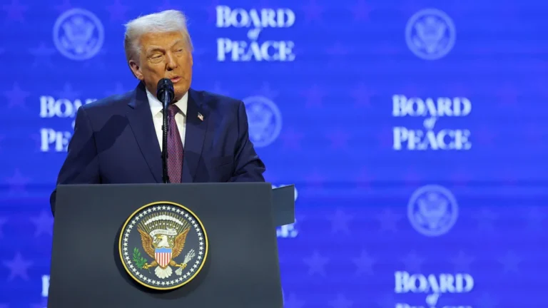 Trump lance un Conseil de paix pour Gaza lors du Forum de Davos