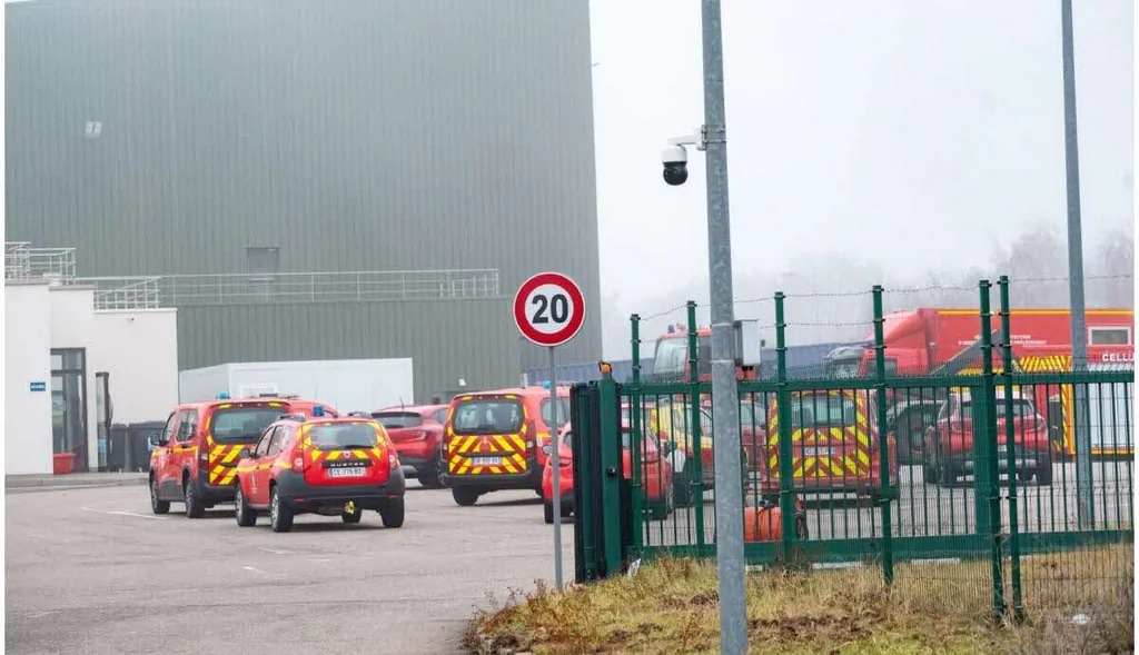 Explosion dans une usine chimique à Saint-Avold: 60 pompiers mobilisés