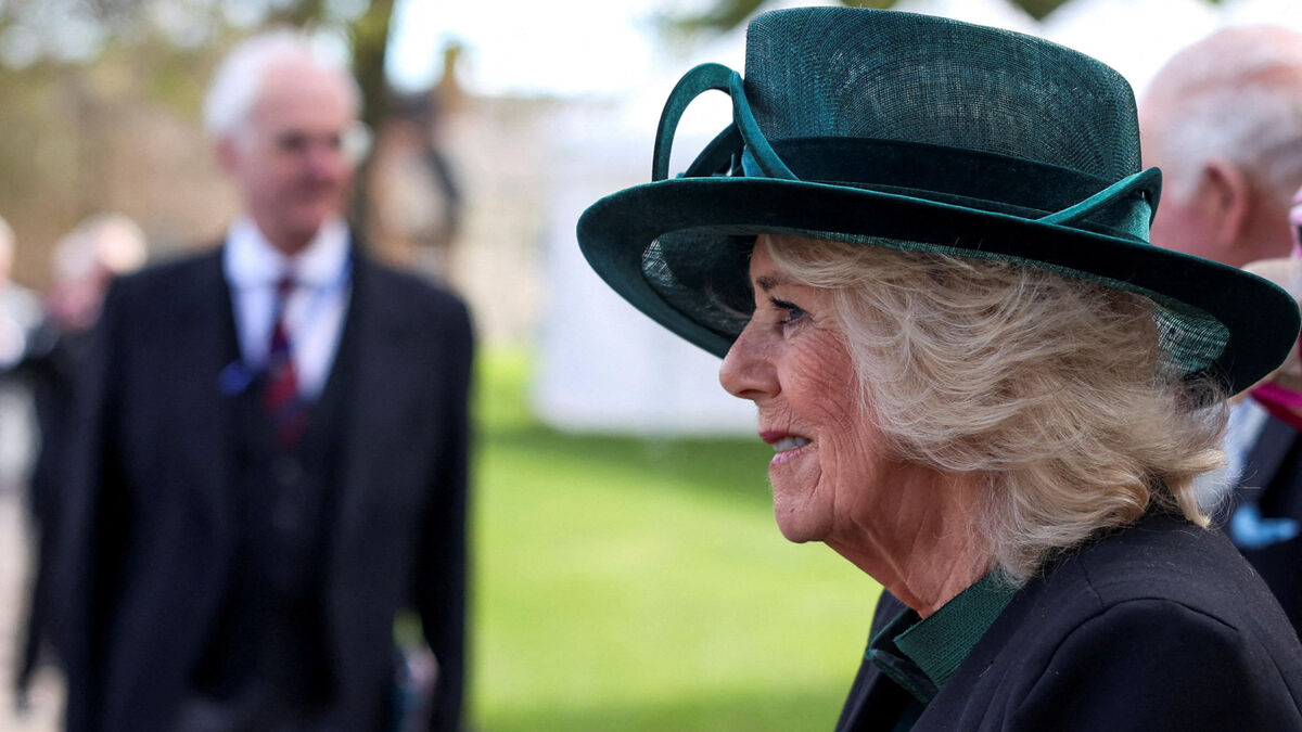 Camilla lors d’un entretien à la BBC