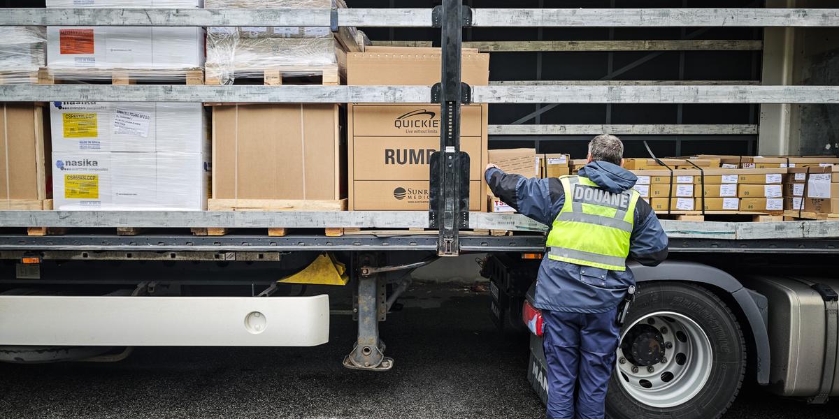Saisie de lambis et langoustes par les douanes en Martinique