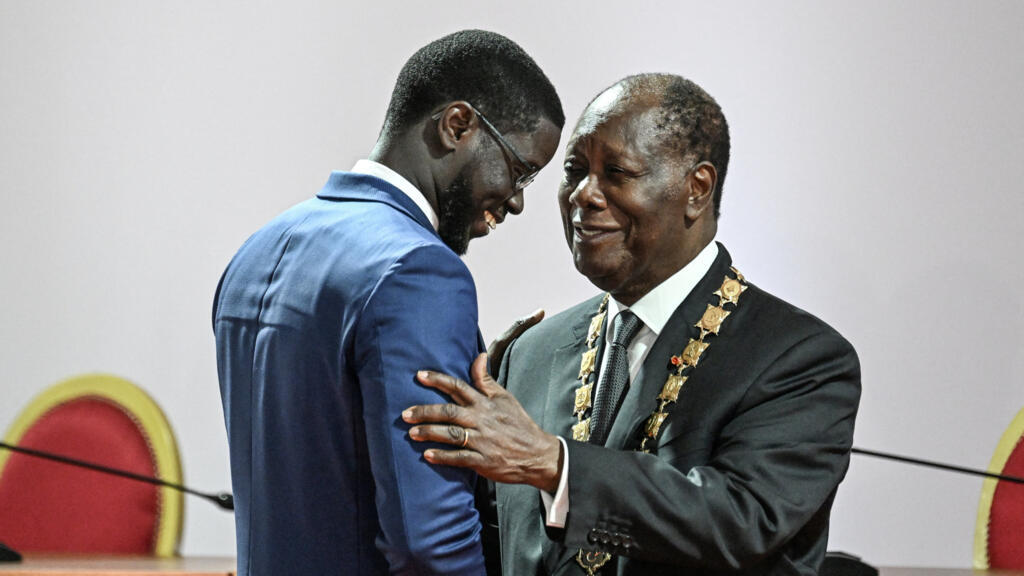 Présidents Ouattara et Faye présentent leurs vœux à Abidjan