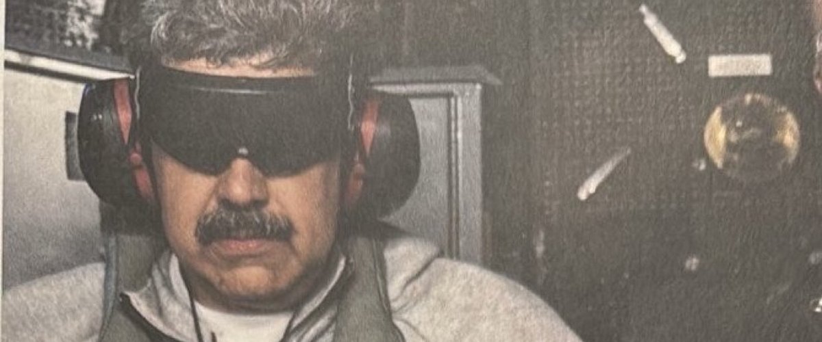 Nicolas Maduro menotté sur le cliché publié par Donald Trump