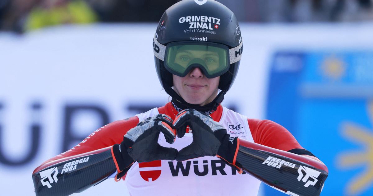 Camille Rast victorieuse au géant de Kranjska Gora