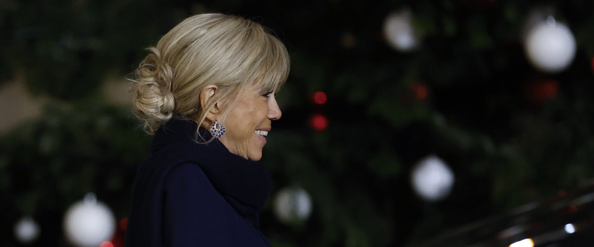 Brigitte Macron lors d'une émission télévisée