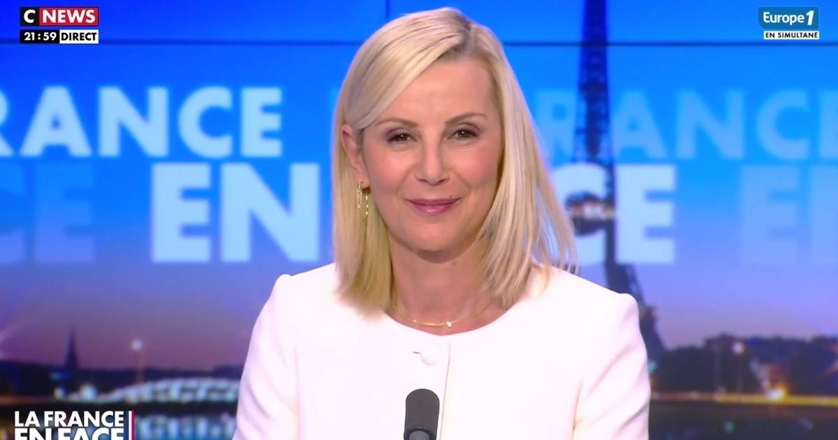 Laurence Ferrari sur le plateau