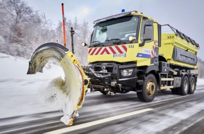 Paysage enneigé dans la Charente et la Charente-Maritime