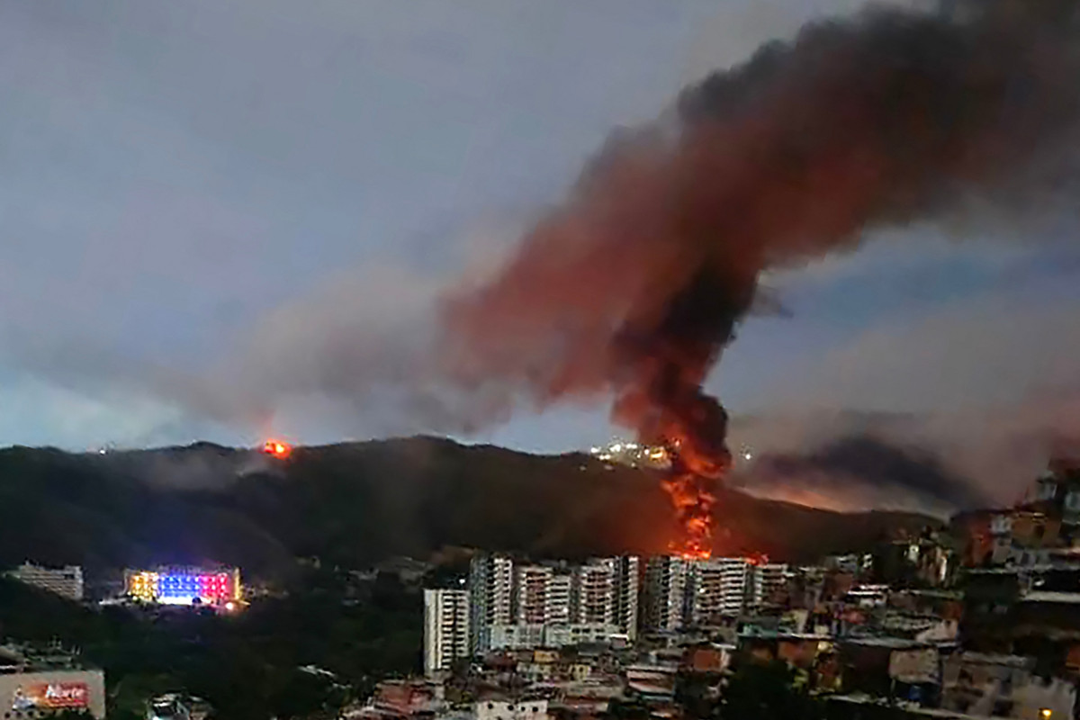 Explosion à Caracas lors d'une attaque présumée