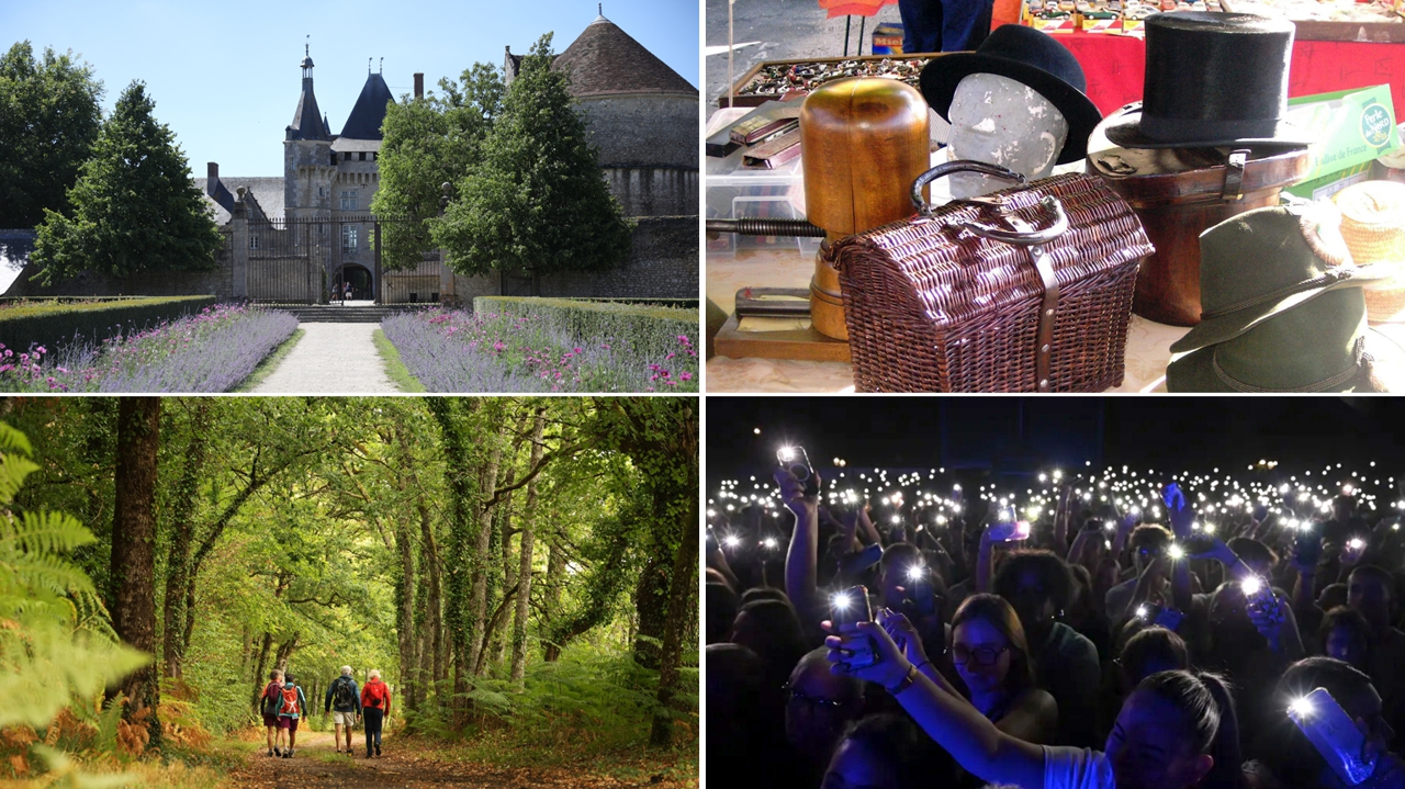 Carte des sorties et activités en Loir-et-Cher Week-end