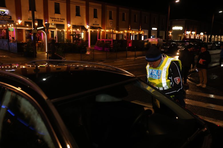 Contrôle d’alcoolémie lors de l’opération à Tarbes