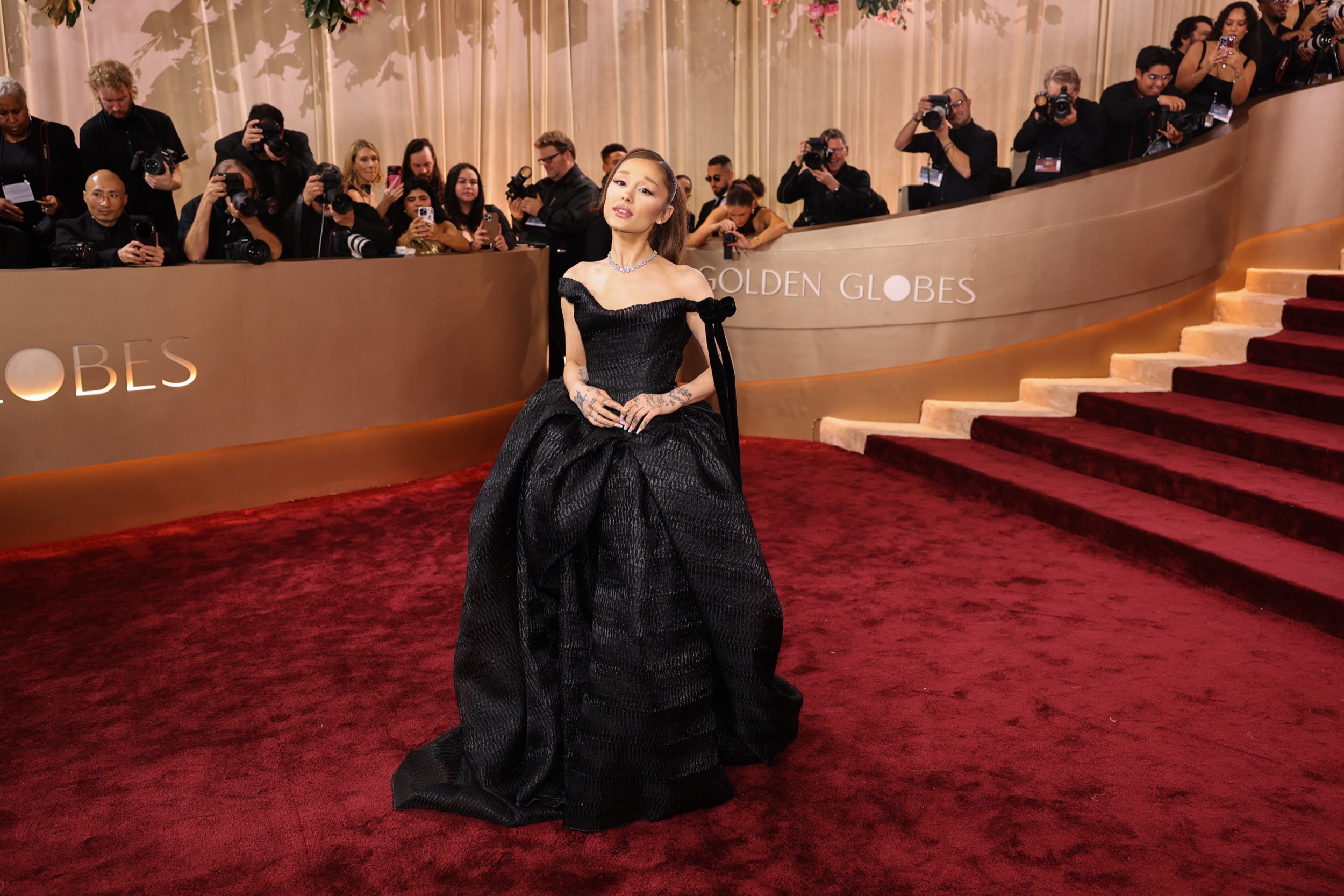 Ariana Grande sur le tapis rouge