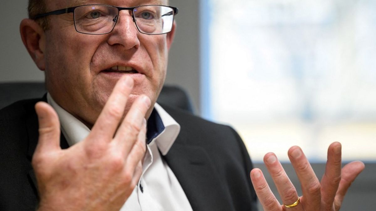 Maître Jean-Luc Addor lors d'un entretien sur France Info