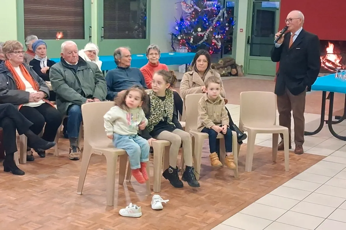 Maire présentant les vœux à Nohant-en-Graçay