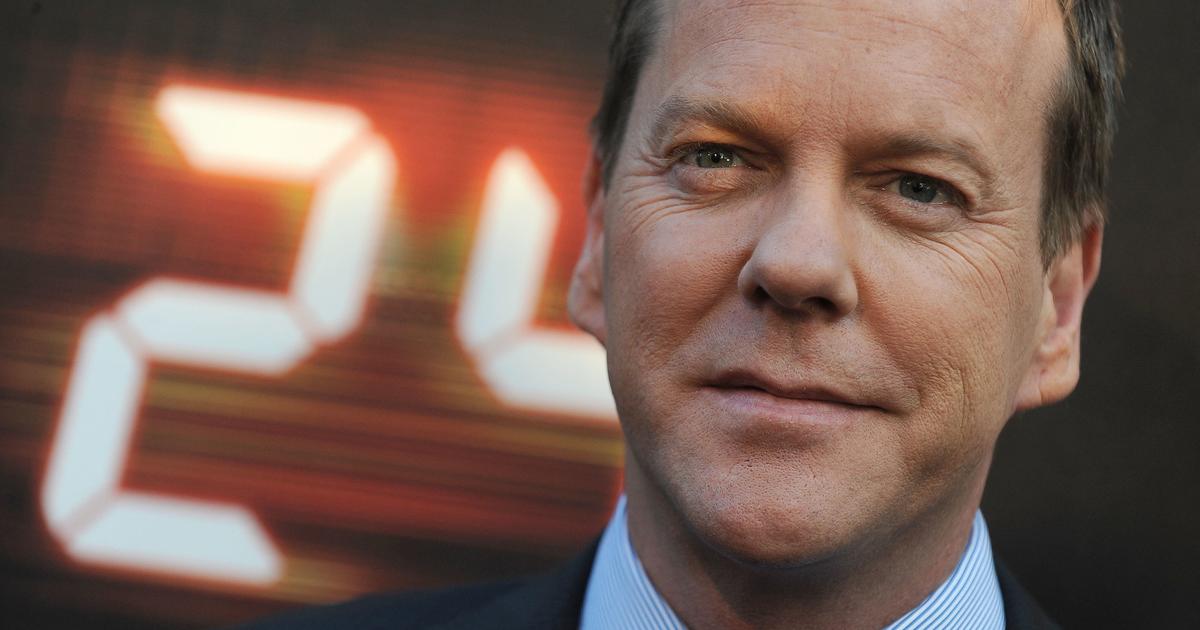 Kiefer Sutherland en Californie lors d'une affaire