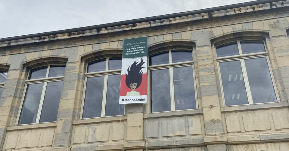 Rassemblement à Besançon en soutien au peuple iranien