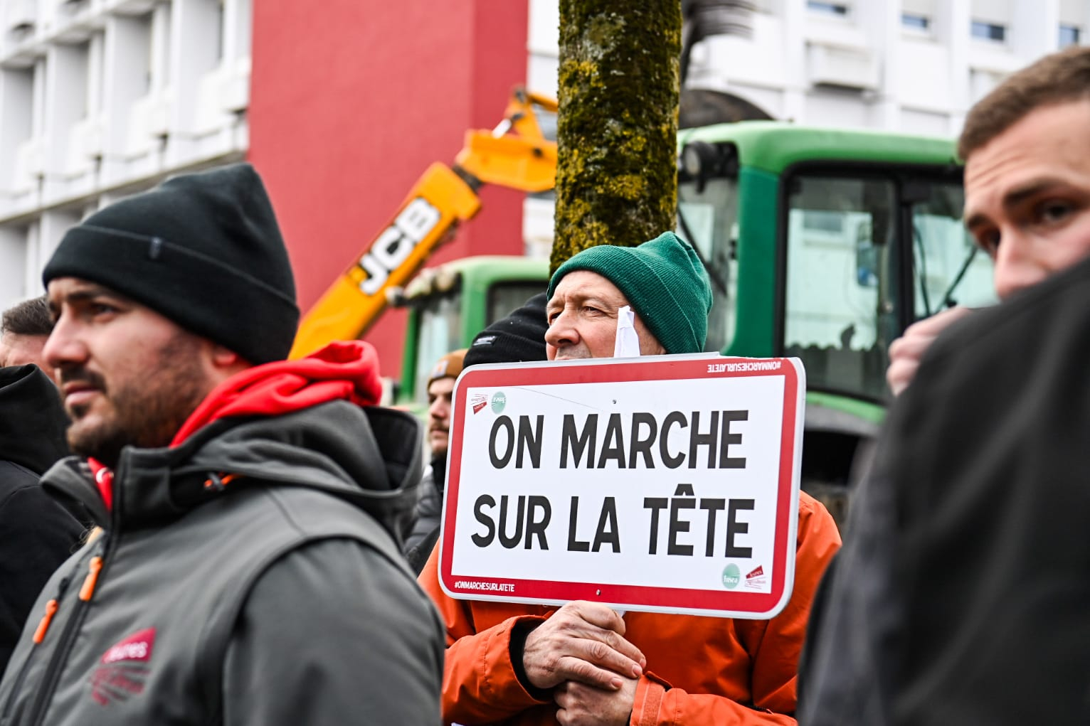 Parcours des agriculteurs à Dijon