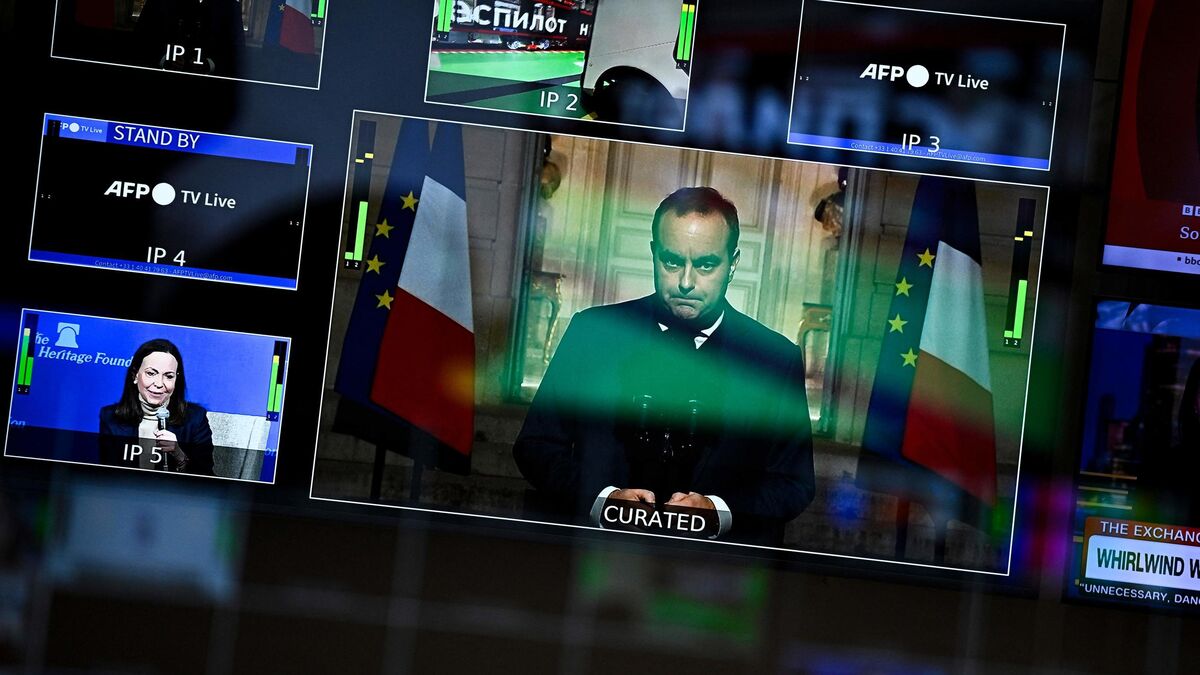 Sébastien Lecornu lors d’un discours sur le budget 2026