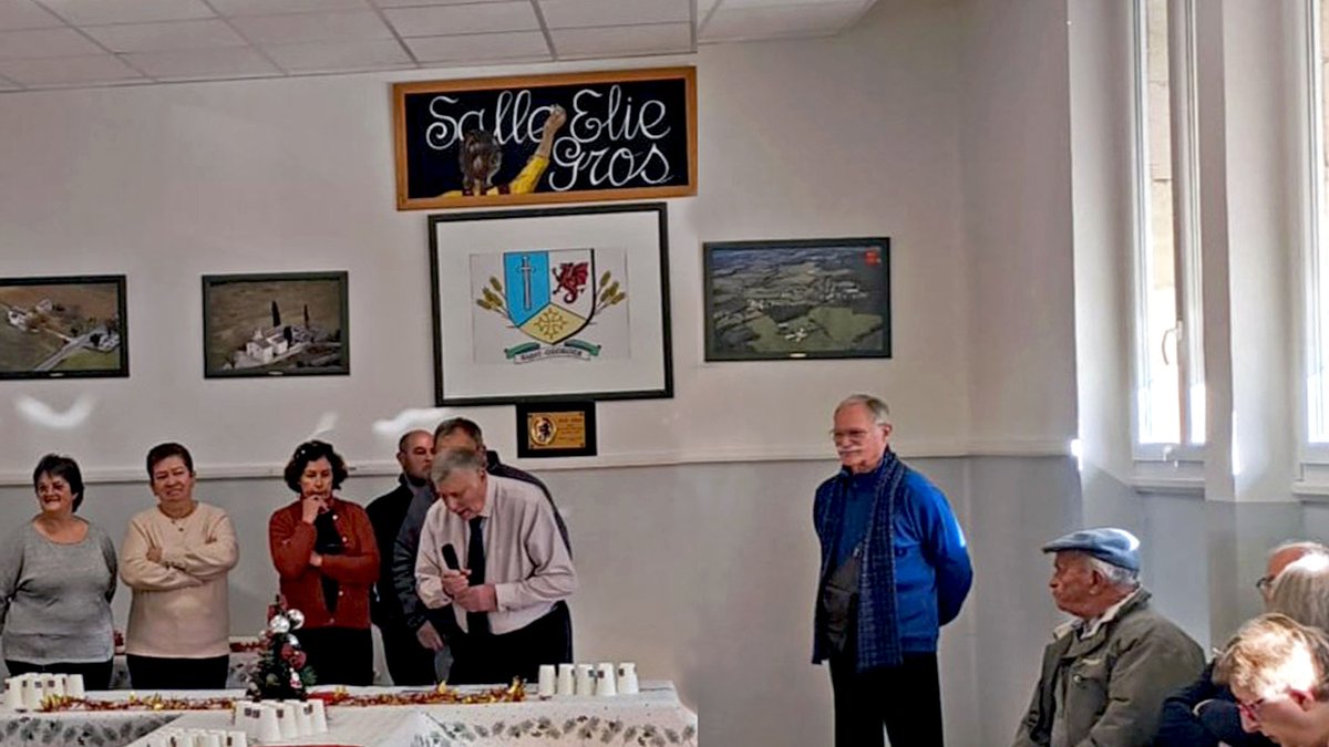 Assemblée municipale lors des vœux à Saint-Georges