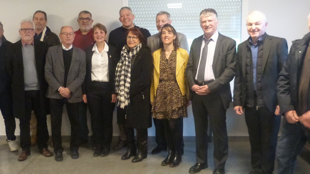 Public réuni aux vœux de Massaguel