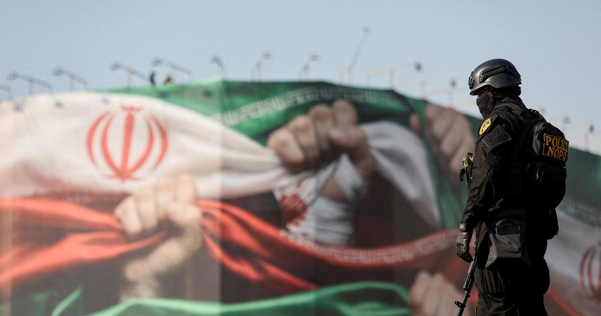 Capture d’écran montrant Netblocks sur l’Iran