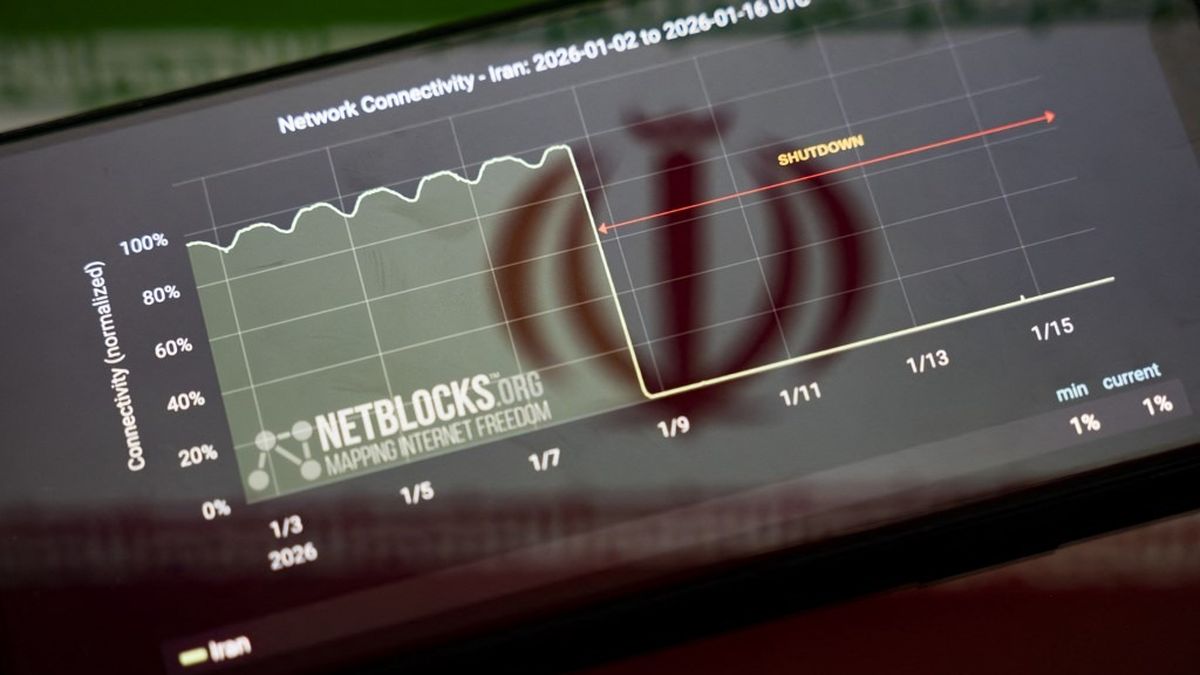 Photo associée à la couverture des coupures d’Internet en Iran