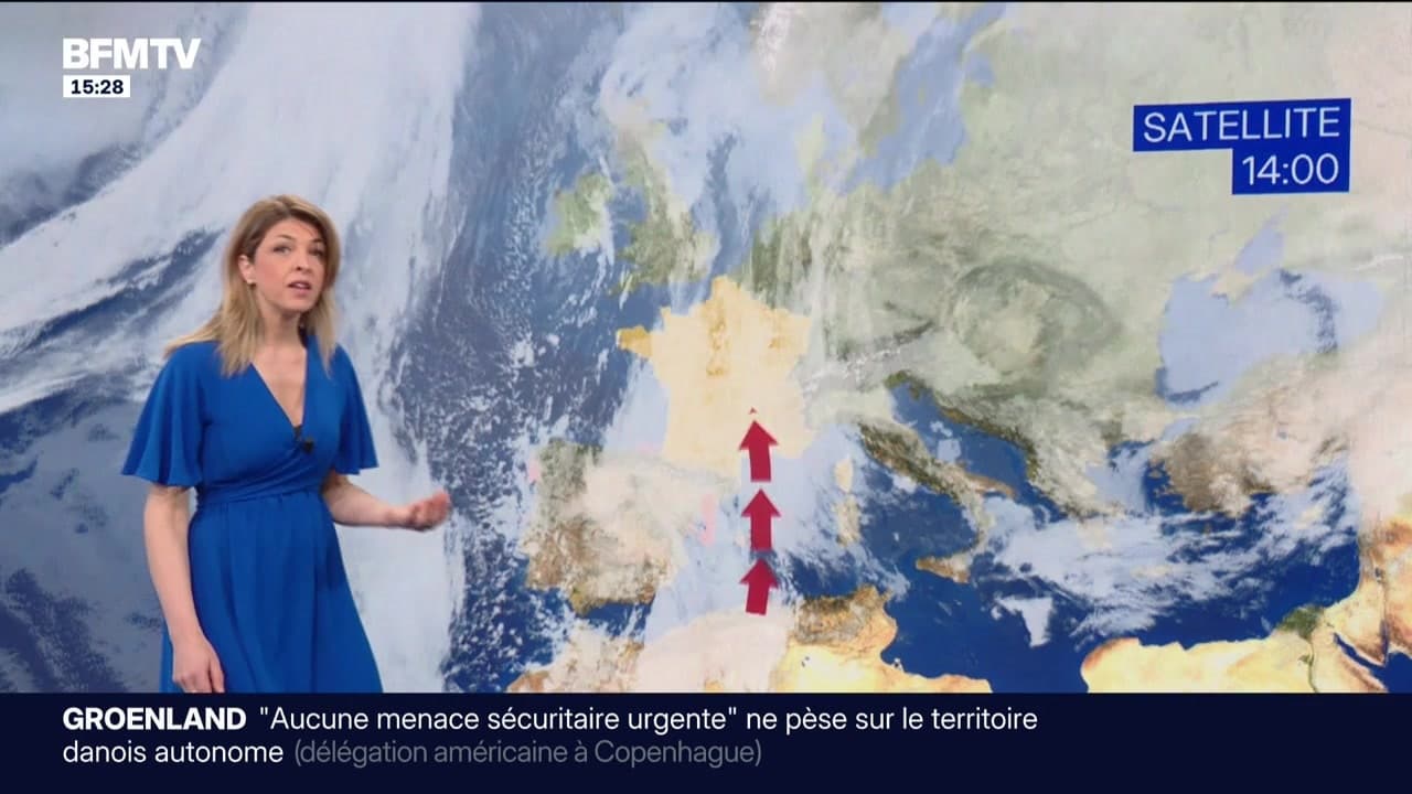 Carte météo dominicale et prévisions