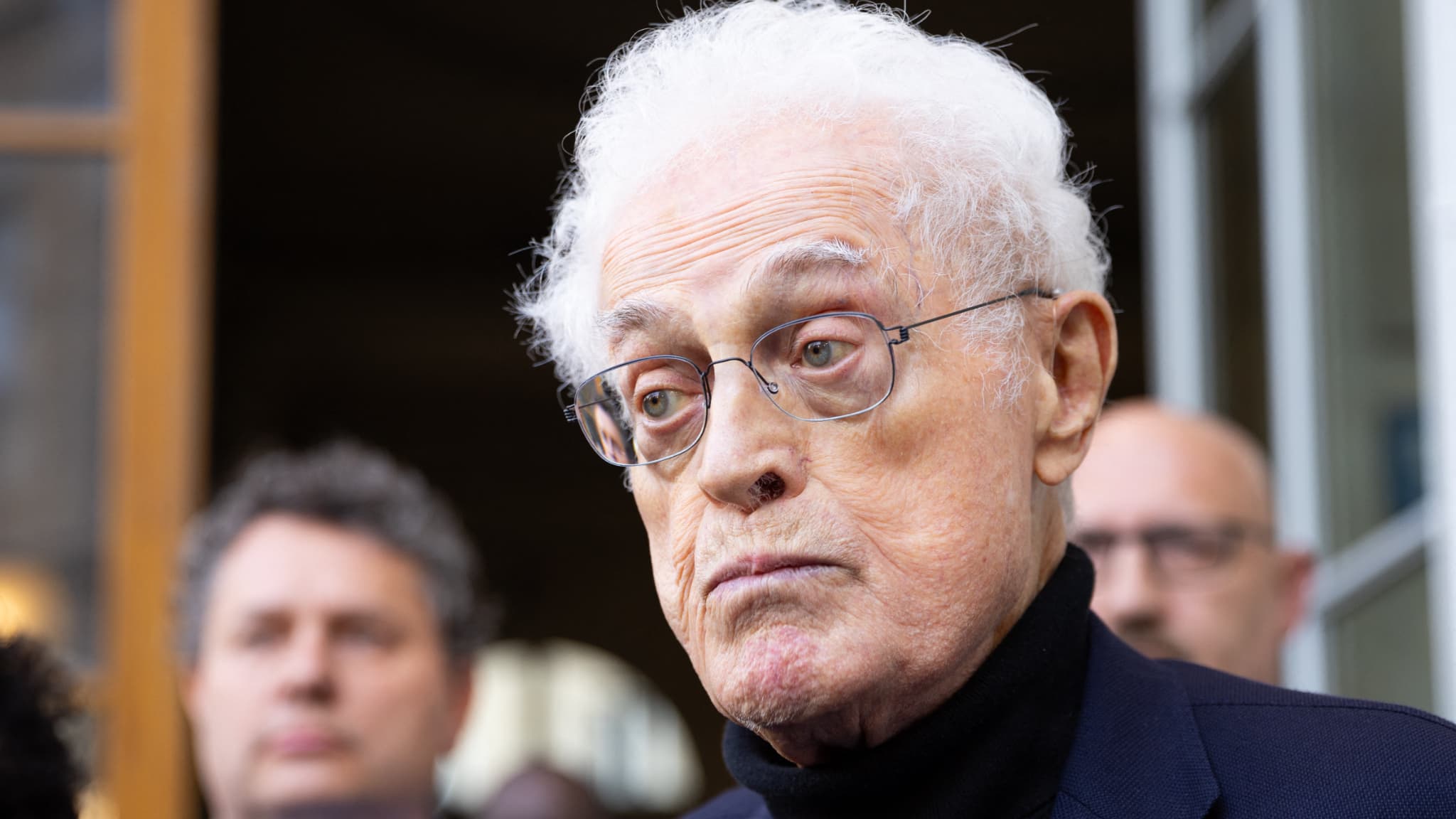 Lionel Jospin lors de la campagne européenne 2024