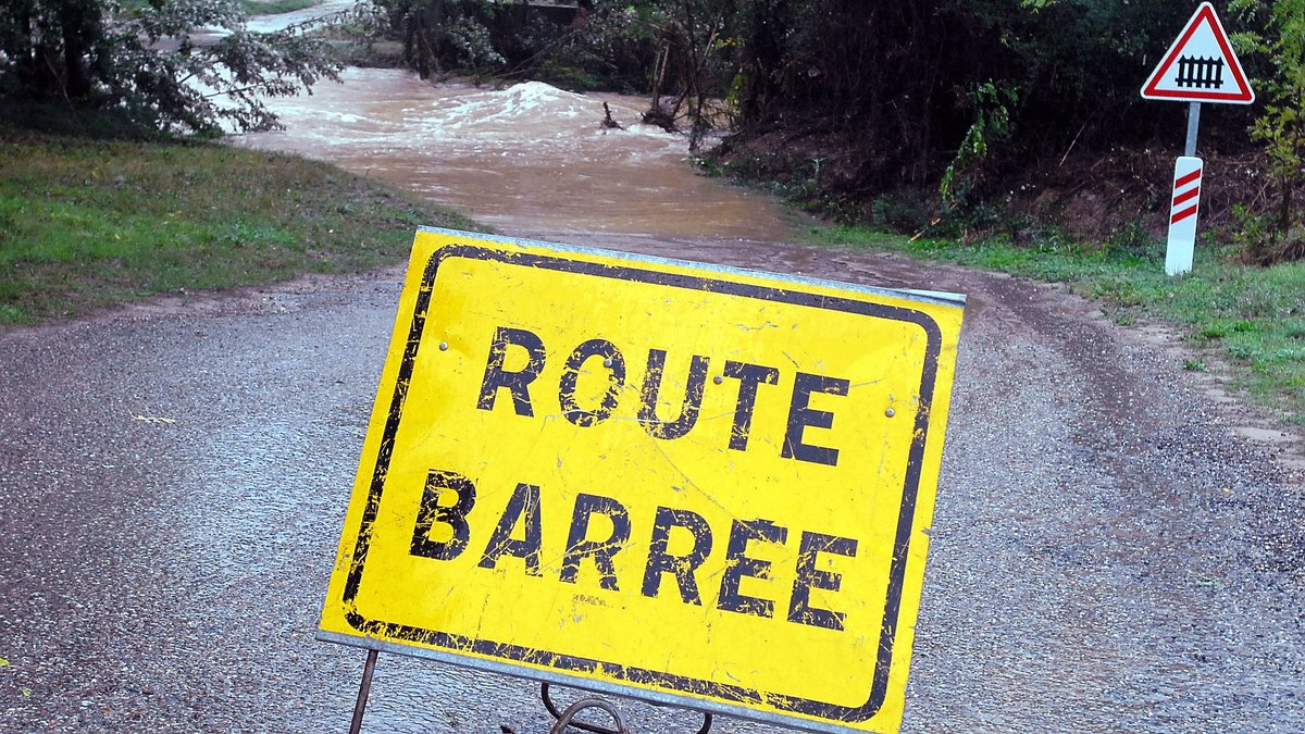 Illustration des cumuls de pluie dans les Albères