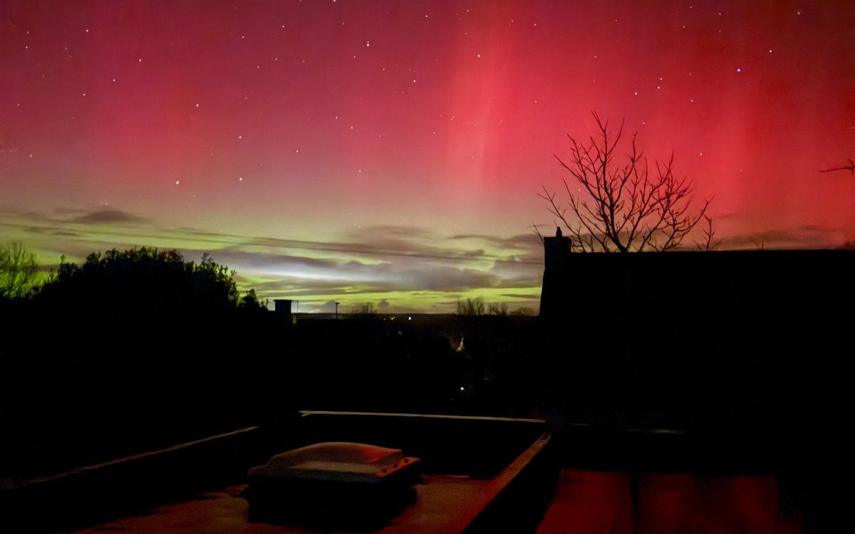 Aurores boréales photographies bretonnes