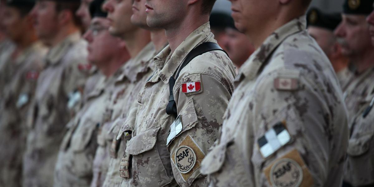 Photo d'une éventuelle riposte militaire canadienne