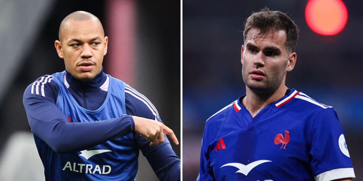 Vue générale d'un rassemblement du XV de France