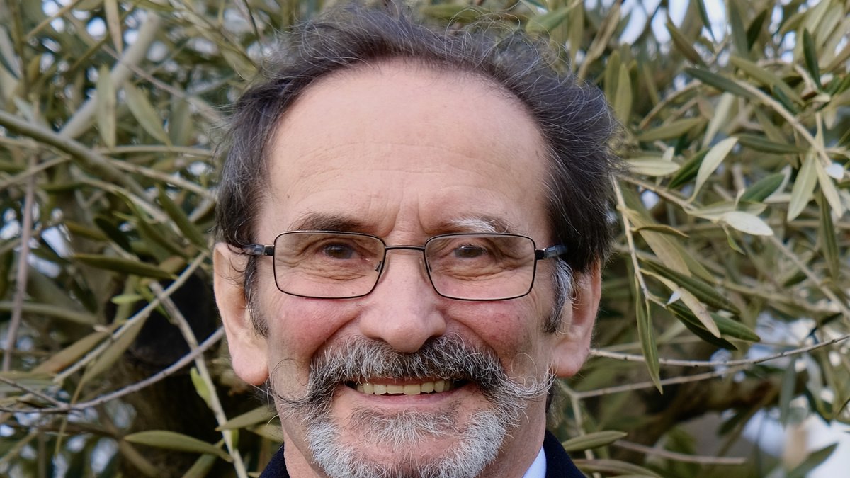 Alain Turlan lors de l'annonce de sa liste à Sainte-Juliette-sur-Viaur