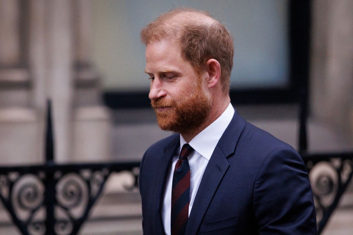 Le prince Harry à Londres lors du témoignage