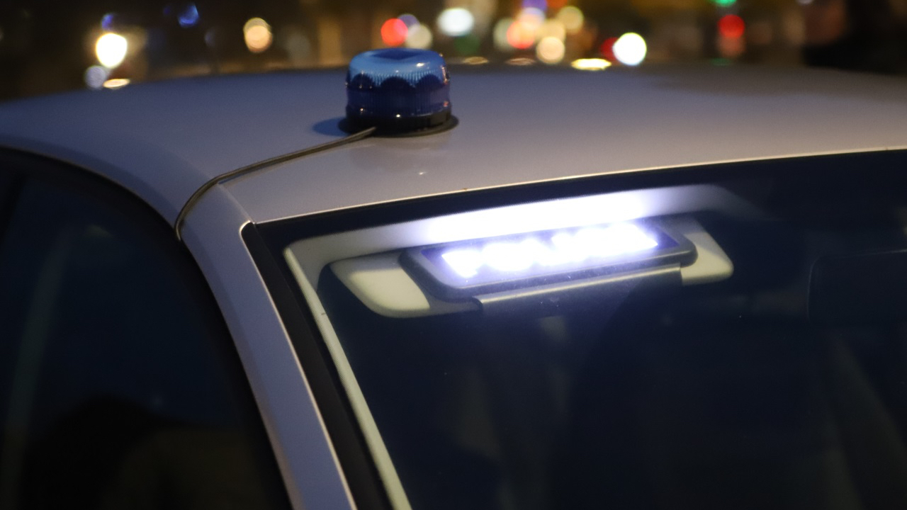 Vue d'une intervention près d'une épicerie à Villeurbanne