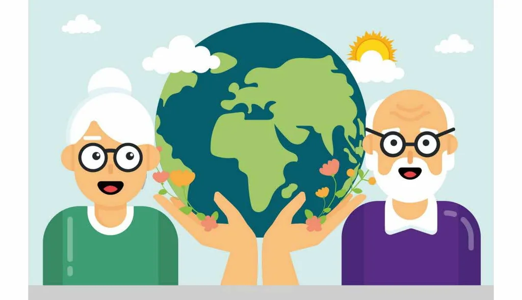 Infographie: seniors et écologie, les clichés mis à distance