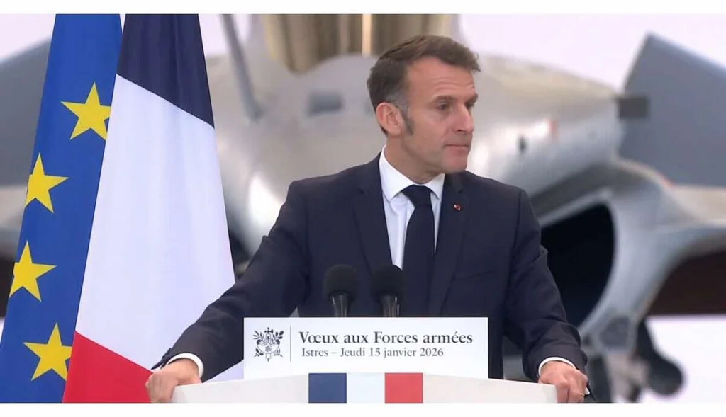 Macron annonce 36 milliards pour les armées et moyens au Groenland