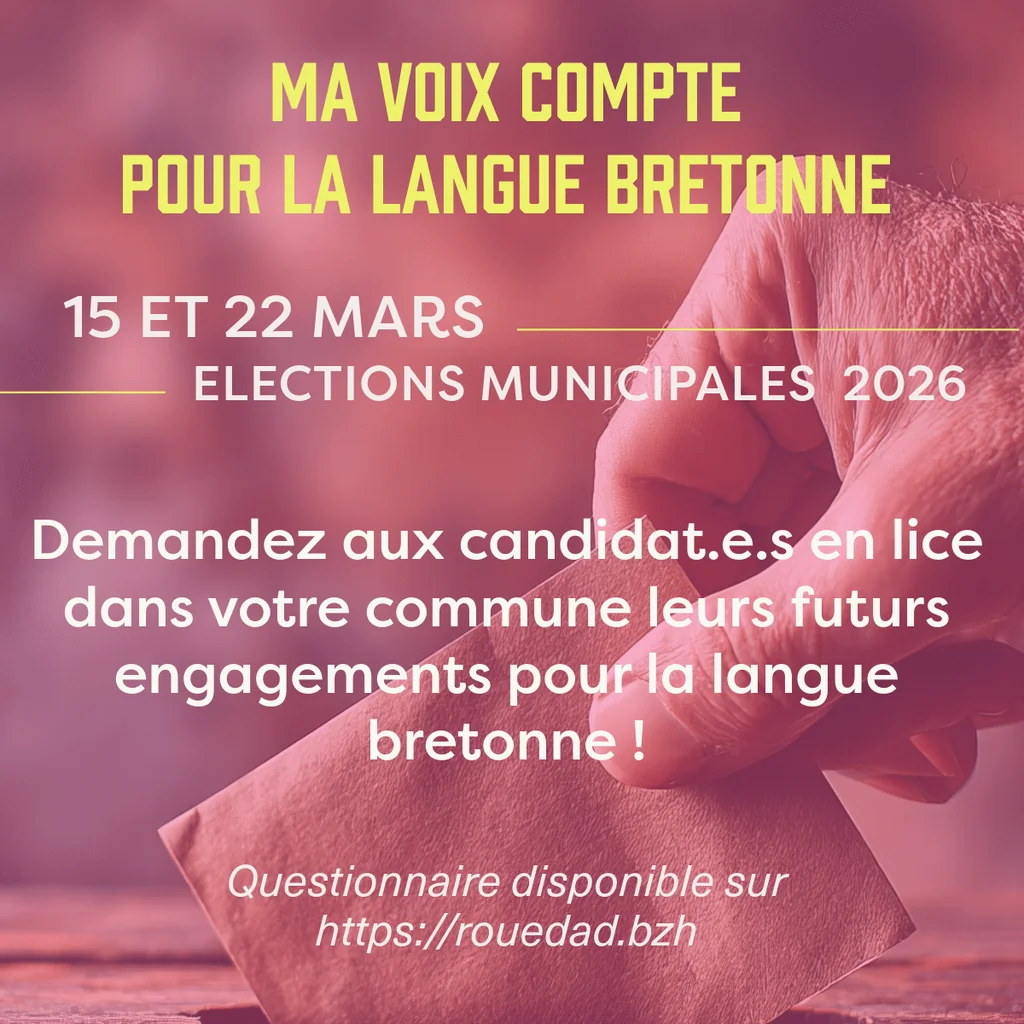Municipales 2026 : un questionnaire pour renforcer l’engagement en faveur du breton