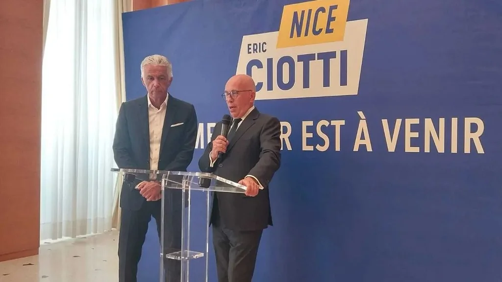 Rivère quitte la liste Ciotti à Nice pour risque d’inéligibilité