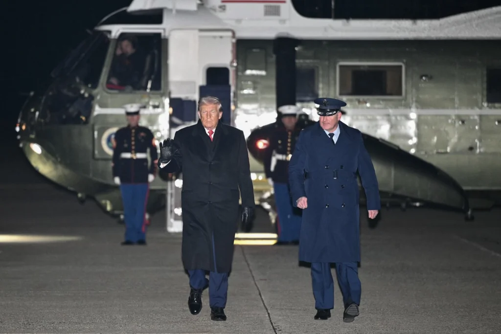 Trump à Davos : Air Force One fait demi-tour pour un problème électrique